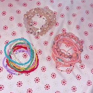 3 sets of SHEIN bracelets